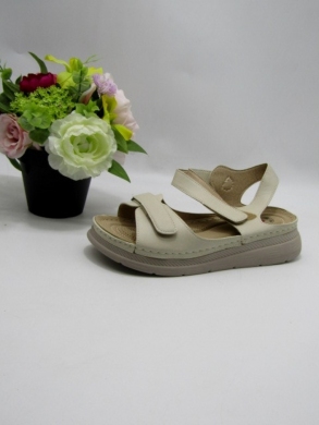 Sandały damskie na koturnie (39-43) DT21-3 BEIGE