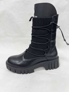 Botki damskie na płaskim (36-41) K6315-1