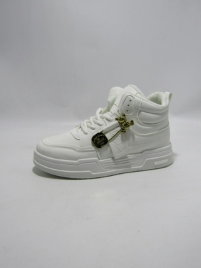 Buty sportowe damskie ocieplane (36-41) 8929 WHITE