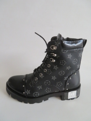 Trapery damskie ocieplane (36-41) D20-67739 BLACK