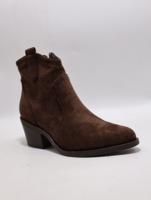 Botki damskie na obcasie (36-41) H253-6 BROWN