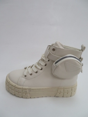 Botki damskie jesienne na płaskim (36-41) RE11 BEIGE