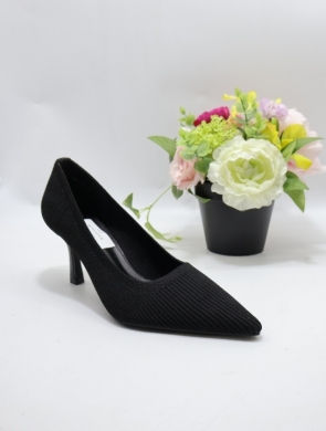Czółenki damskie na szpilce (36-41) HK-1311 BLACK