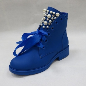 Botki damskie na płaskim (36-41) CLS-257 BLUE