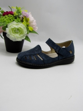 Sandały damskie na płaskim (36-41) 22T76-7 NAVY