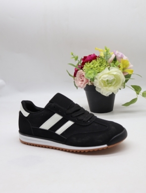 Buty sportowe damskie na płaskim (36-41) A-130 BLACK
