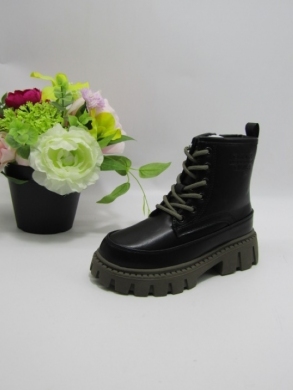 Botki dziewczęce ocieplane (27-32) HB671 BLACK