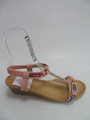 Sandały Damskie na koturnie (36-41) 1965 PINK