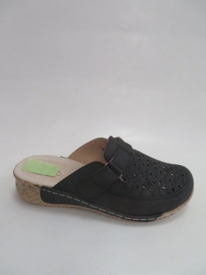 Klapki damskie na koturnie (39-43) DJ6-13 BLACK
