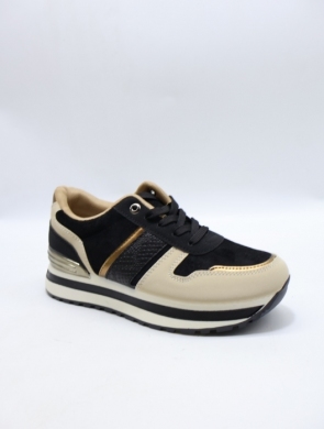 Buty sportowe damskie na płaskim (36-41) 0-1023 BL/BE