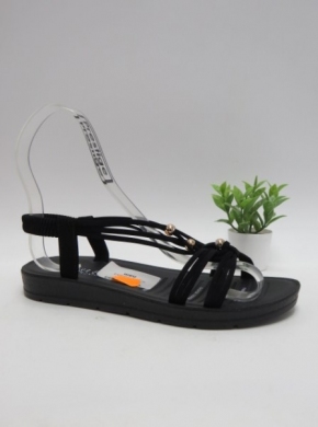 Sandały damskie na płaskim (36-41) FY6963 BLACK