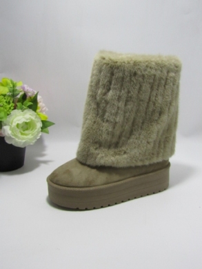 Śniegowce damskie (36-41) 6468 KHAKI