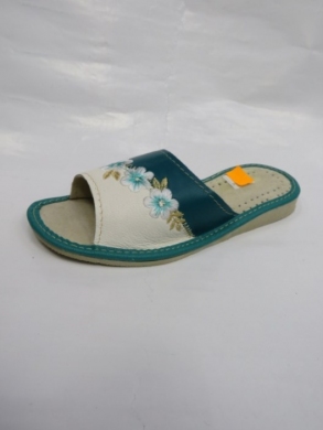 Kapcie damskie (37-41) SD123C Skórzane