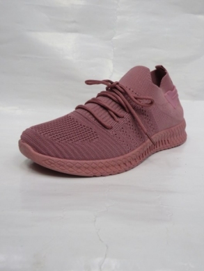 Buty sportowe damskie na płaskim (36-41) W065 PINK