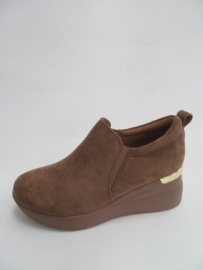 Botki damskie jesienne na koturnie (36-41) HQ272 KHAKI