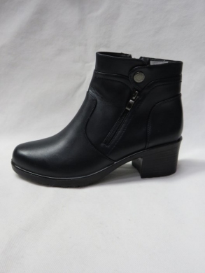Botki damskie ocieplane na obcasie (36-43) 7603-6 BLUE