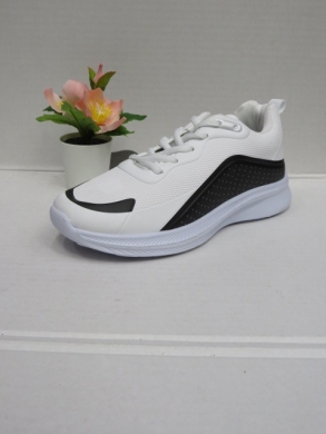 Buty sportowe damskie na płaskim (36-41) XSH-163 WHITE