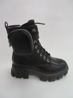 Trapery damskie ocieplane (36-41) 888-1 BLACK
