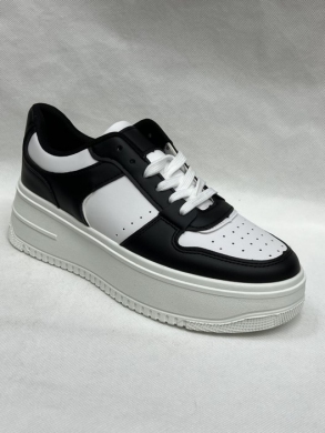Buty sportowe damskie na płaskim (36-41) BB2203 BLACK