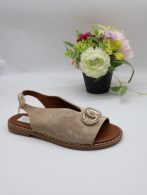 Sandały damskie na płaskim (36-42) 8228 BEIGE
