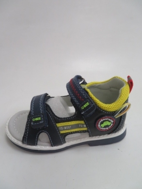 Sandały Chłopięce (20-25) AB251 DBLUE/YELLOW