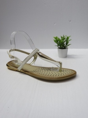 Sandały damskie na płaskim (36-41) 6218 WHITE