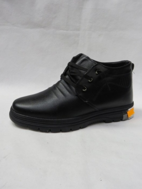 Botki męskie ocieplane (41-46) 9760 BLACK