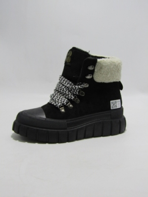 Trapery damskie ocieplane (36-41) 8-61 BLACK