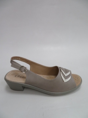 Sandały Damskie na obcasie (36-42) B305-5 GREY/WHITE