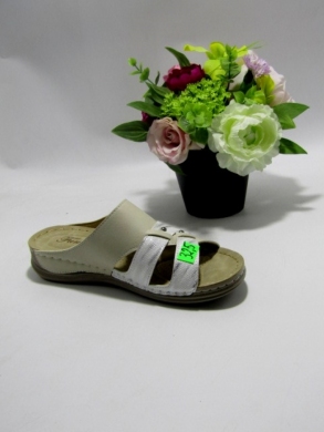Klapki damskie na płaskim (36-42) 21864-4 BEIGE