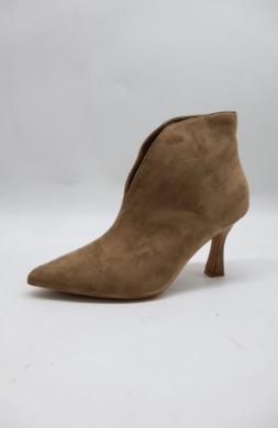 Botki damskie na szpilce (36-41) M138 KHAKI