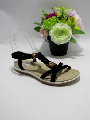 Sandały damskie na płaskim (36-41) FY6835 BLACK