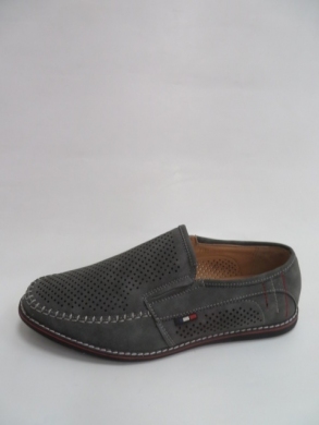 Mokasyny Męskie (40-46) 7133-6 GREY