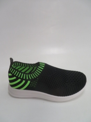 Buty sportowe dziewczęce (31-36) ZC48 BLACK/GREEN