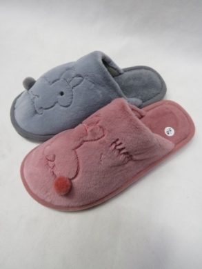 Kapcie damskie ocieplane (36-41) F8-60 MIX