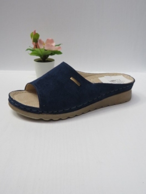 Klapki damskie na koturnie (36-41) 7AA232 NAVY