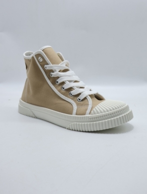 Trampki damskie na płaskim (36-41) H-2672 KHAKI