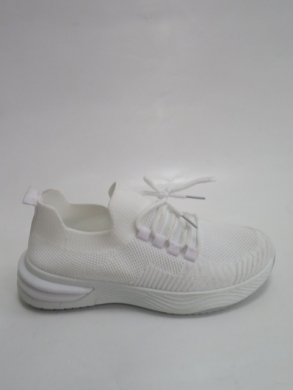 Buty sportowe damskie na płaskim (36-41) 7040 WHITE
