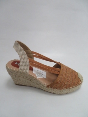 Sandały damskie na koturnie (36-41) ZZ-12 CAMEL