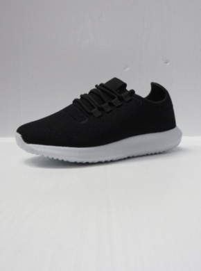 Buty sportowe damskie na płaskim (36-41) DN18-1 BLACK/WHITE