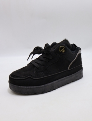 Buty sportowe damskie ocieplane (36-41) AF23-313 BLACK