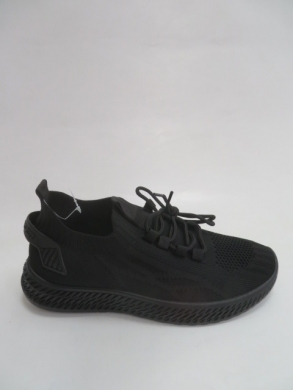 Buty sportowe damskie na płaskim (36-41) 2152-1 BLACK