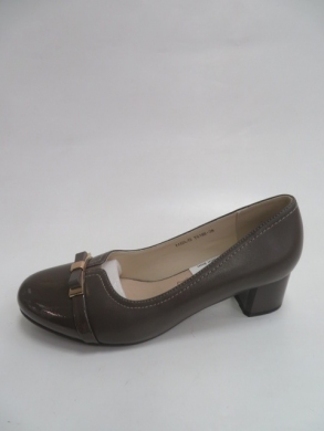 Czółenka damska na obcasie (36-41) T619 KHAKI