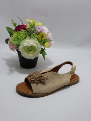 Sandały damskie na płaskim (36-41) DM408 BEIGE