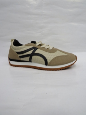 Buty sportowe damskie na płaskim (36-41) AB1013 BEIGE