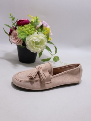 Mokasyny damskie na płaskim (36-41) G504 PINK