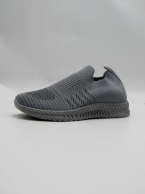 Buty sportowe damskie na płaskim (36-41) W076 GREY