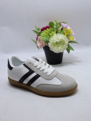Buty sportowe damskie na płaskim (36-41) XA-03 WH/BL