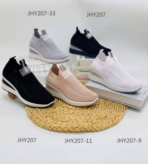Buty sportowe damskie na koturnie (36-41) JHY207