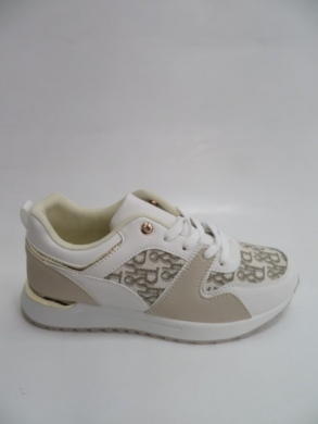 Buty sportowe damskie na płaskim (36-41) JL-222 BEIGE